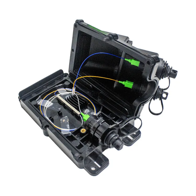 2 端口 MST 终端盒(含 1×2 PLC 分光器) - OptiTap 连接器 - FTTA 解决方案 - 海南中泰光缆 图1