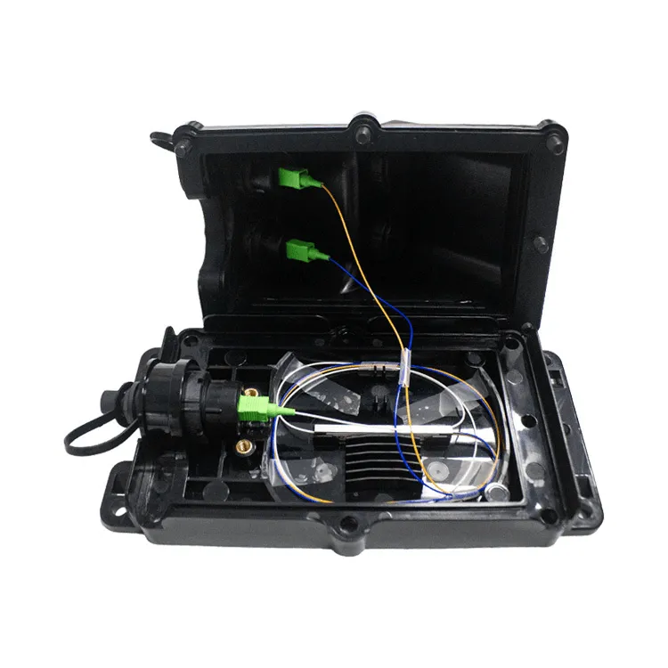 2 端口 MST 终端盒(含 1×2 PLC 分光器) - OptiTap 连接器 - FTTA 解决方案 - 海南中泰光缆 图2