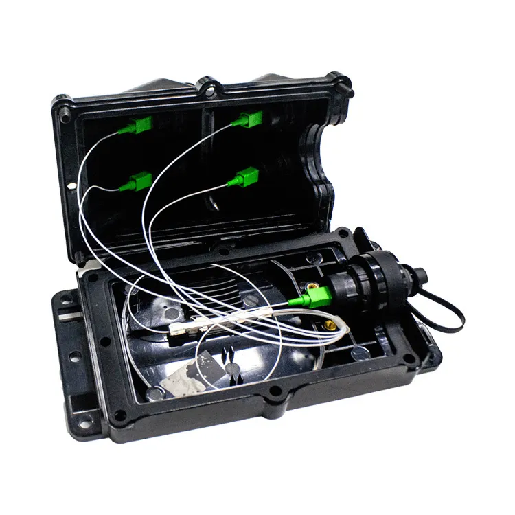 4 端口 MST 终端盒(含 1×4 PLC 分光器) - OptiTap 连接器 - FTTA 解决方案 - 海南中泰光缆 图3