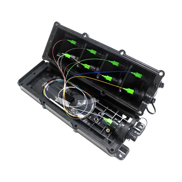 8 端口 MST 终端盒（含 1×8 PLC 分光器） - OptiTap 连接器 - FTTA 解决方案 - 海南中泰光缆 图2