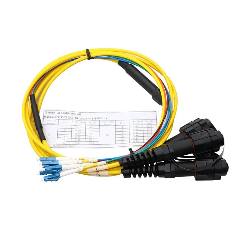 FTTA ODVA LC 双工连接器跳线组件 - ODVA 连接器 - FTTA 解决方案 - 海南中泰光缆 图1