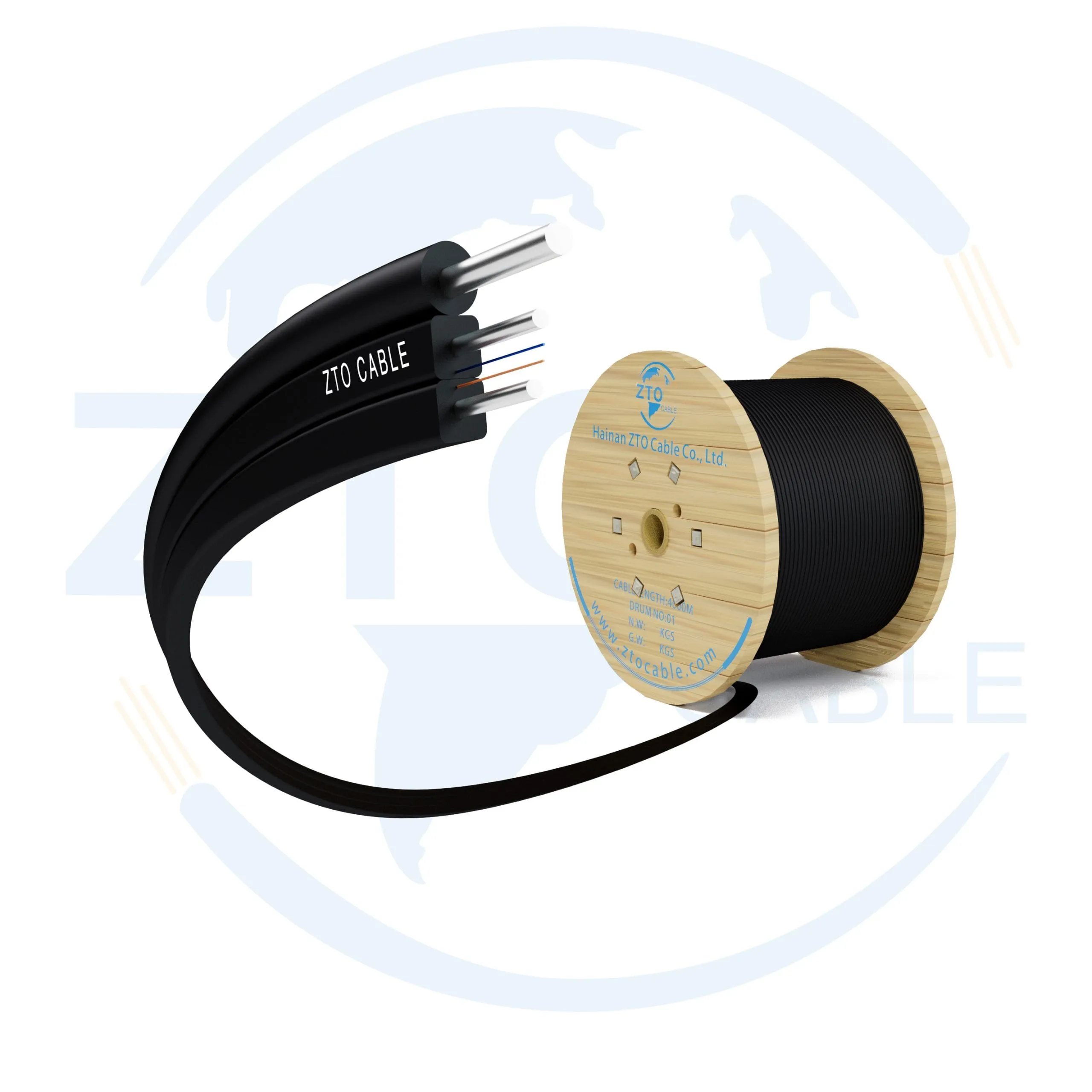 FTTH 室外自承式蝶形引入光缆 GJYXFCH