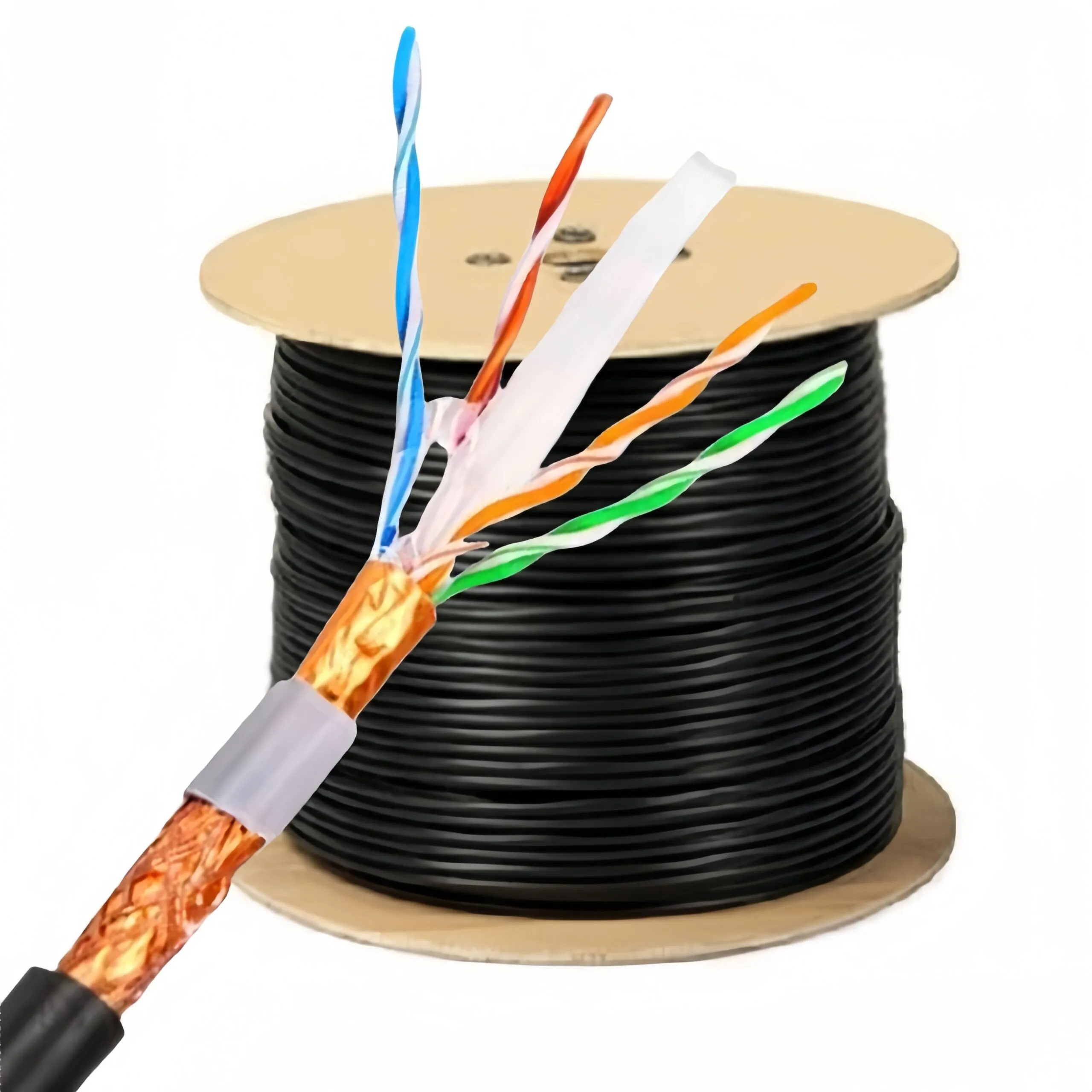 户外高柔性 SF/UTP Cat6A 以太网线